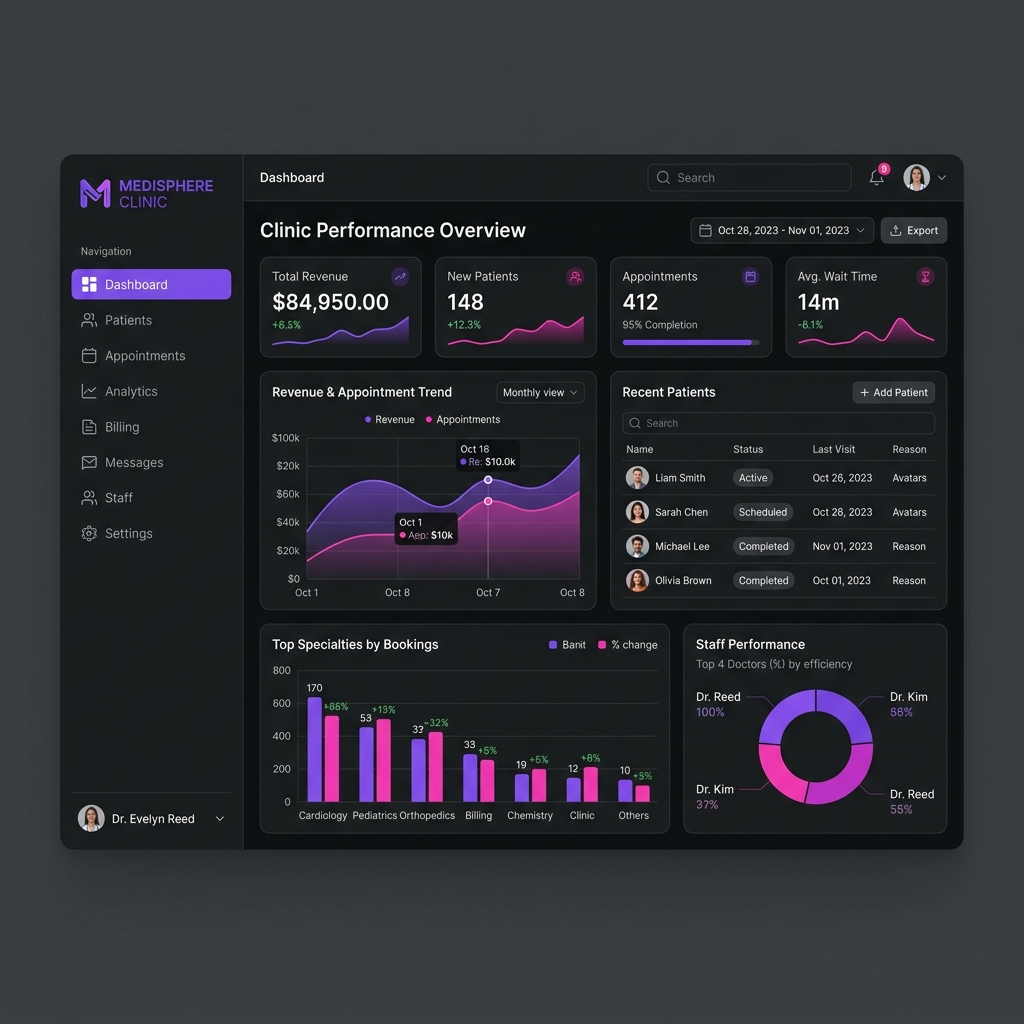 Dashboard & Relatórios